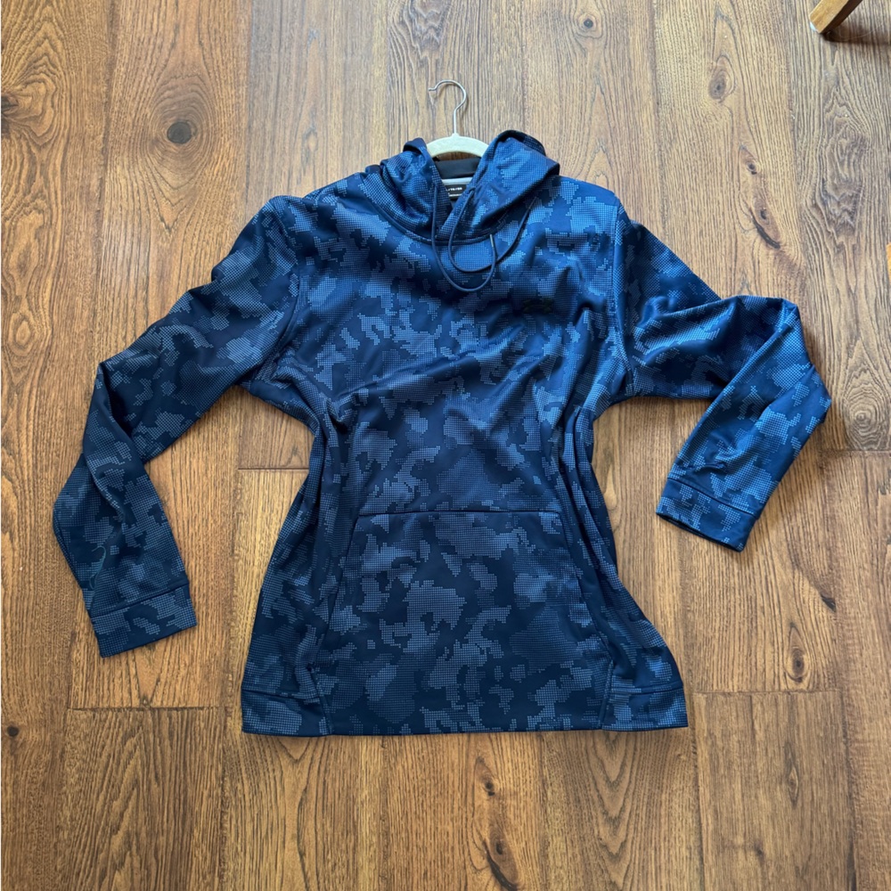 Under Armour Blue Camouflage Hoodie